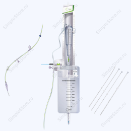 Дренаж наружный вентрикулярный Free Flow: модели  DVEHF35
