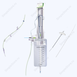 Дренаж наружный люмбальный Free Flow: модели  DLE-FF
