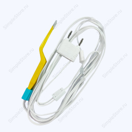 Пинцет коагуляционный биполярный байонетный, с ирригацией, Hoboat ZKN-5C, длина 135 мм, кончики прямые 1,2 мм