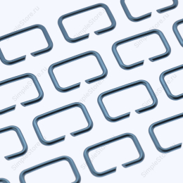 Сшиватель кожи одноразовый стерильный "МЕДСТЕП Скинер" (MEDSTEP Скинер), 35 скоб тип W2