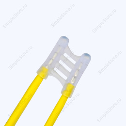 Пинцет коагуляционный биполярный байонетный, с ирригацией, Hoboat ZKN-4J, длина 228 мм, кончики прямые 0,5 мм